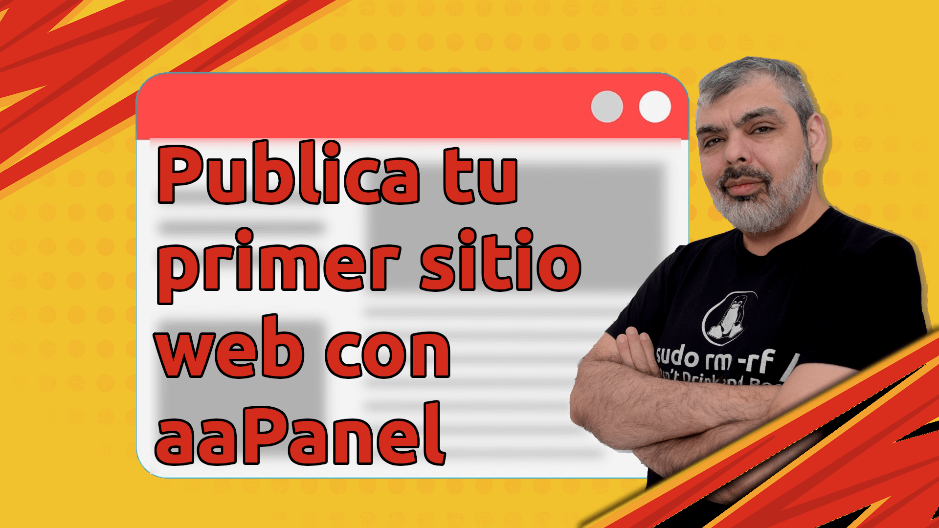 Crear sitio web con aaPanel